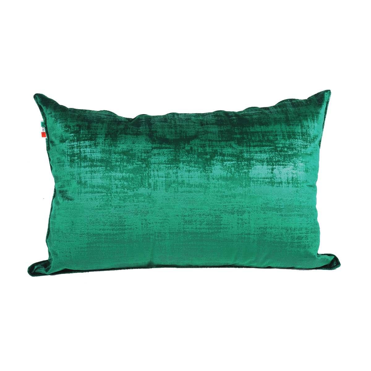 Cuscino arredo verde 40 x 60 x 20 cm