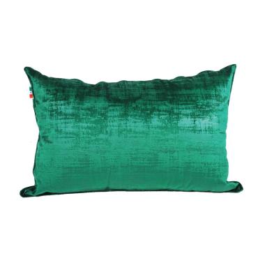 Cuscino arredo verde 40 x 60 x 20 cm