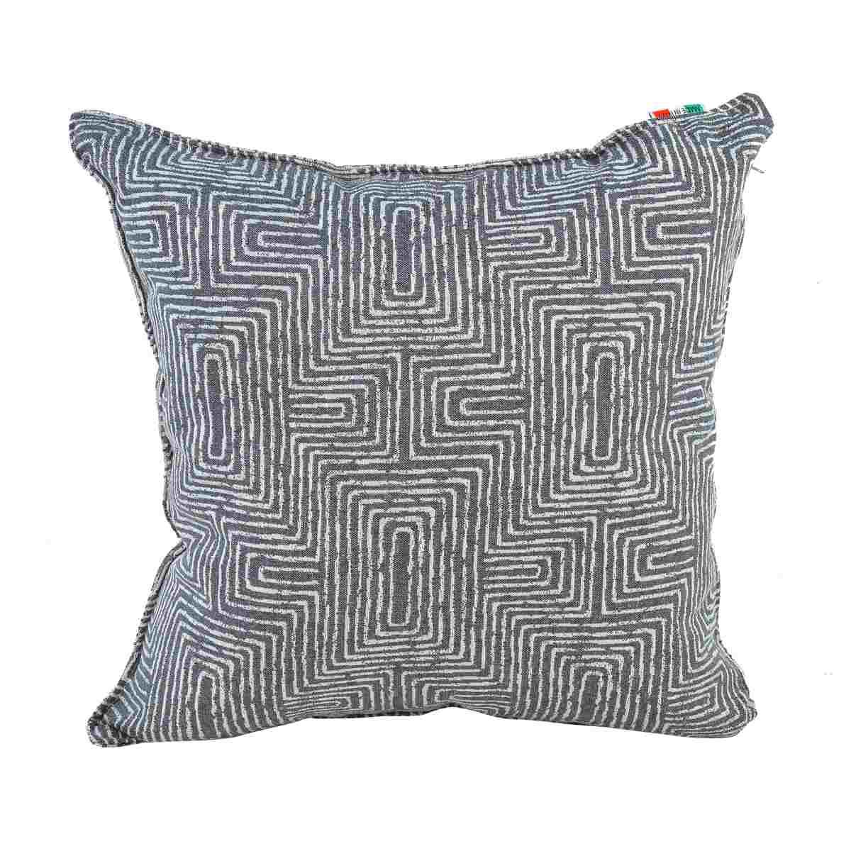 Cuscino arredo inca grigio 40 x 40 x 20 cm