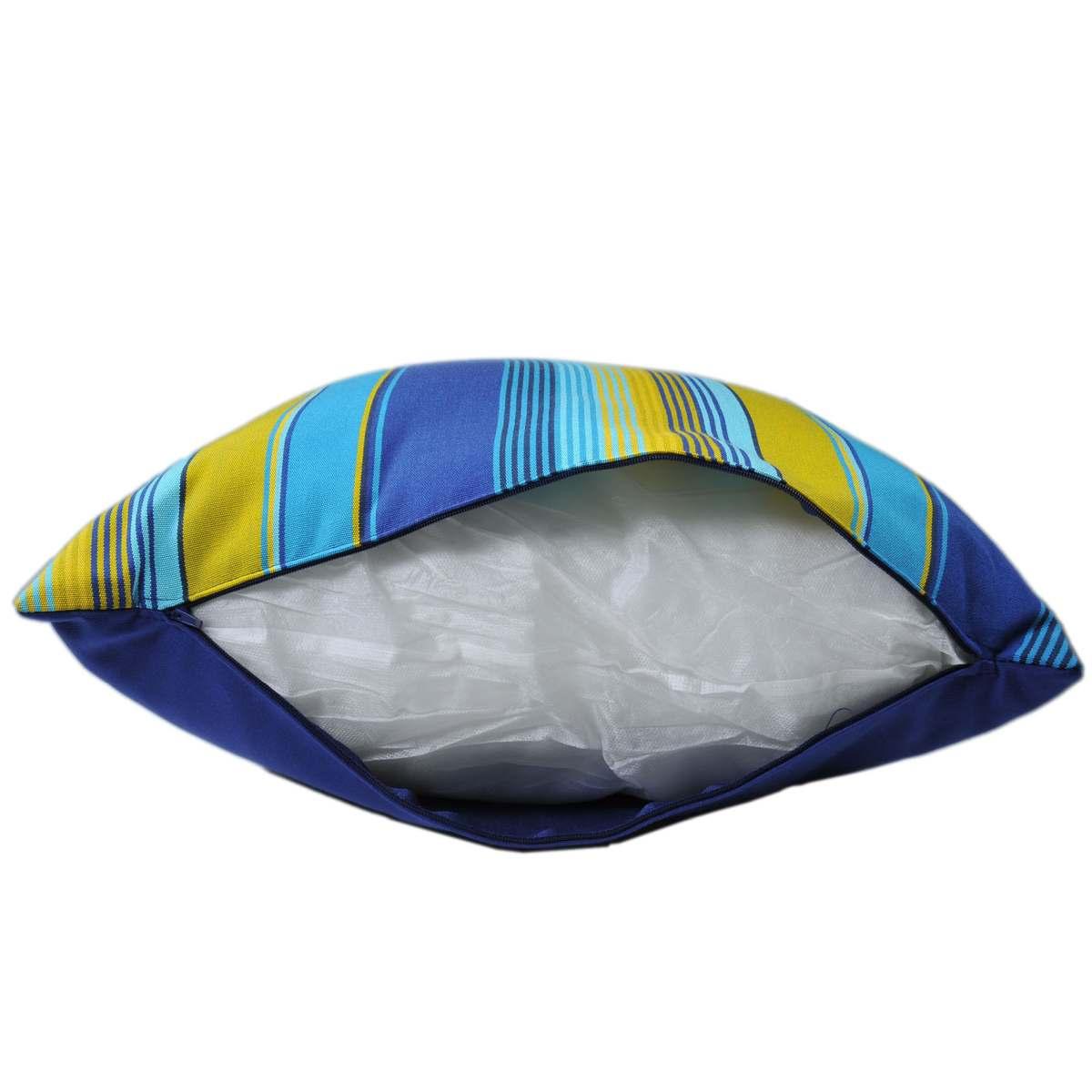 Cuscino arredo dralon righe 50 x 50 cm