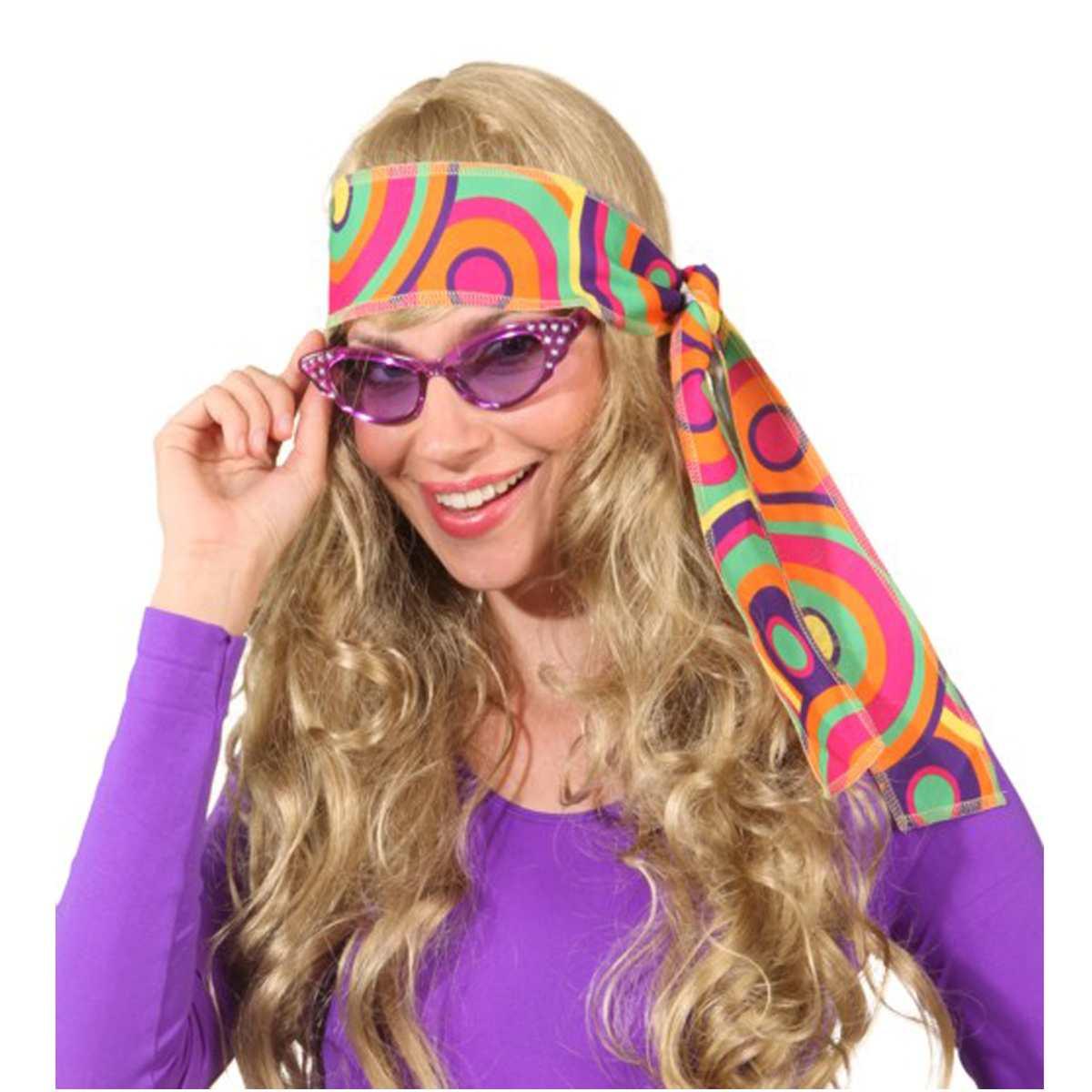 Fascia capelli hippie multicolor