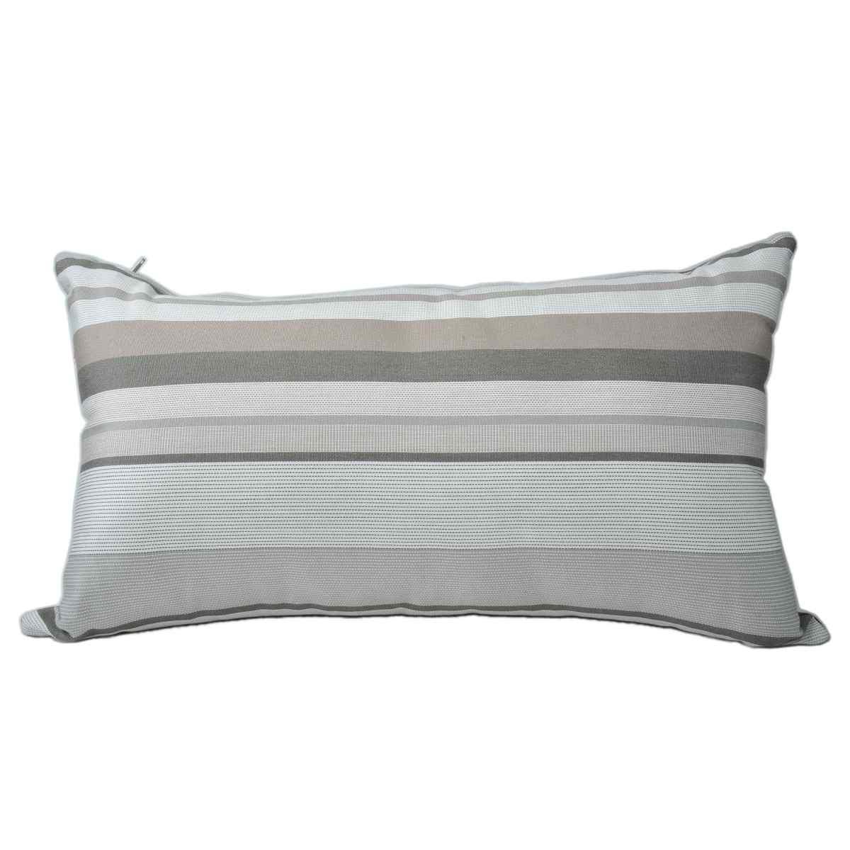 Cuscino arredo dralon righe 30 x 50 x 20 cm