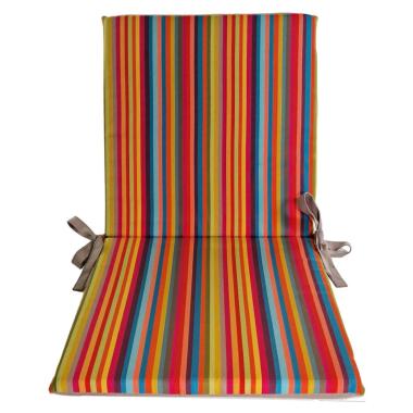 Cuscino sedia dralon righe 50 x 50 cm