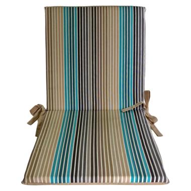 Cuscino sedia dralon righe 50 x 50 cm