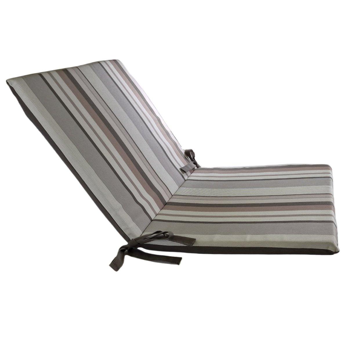 Cuscino sedia dralon righe 50 x 50 cm