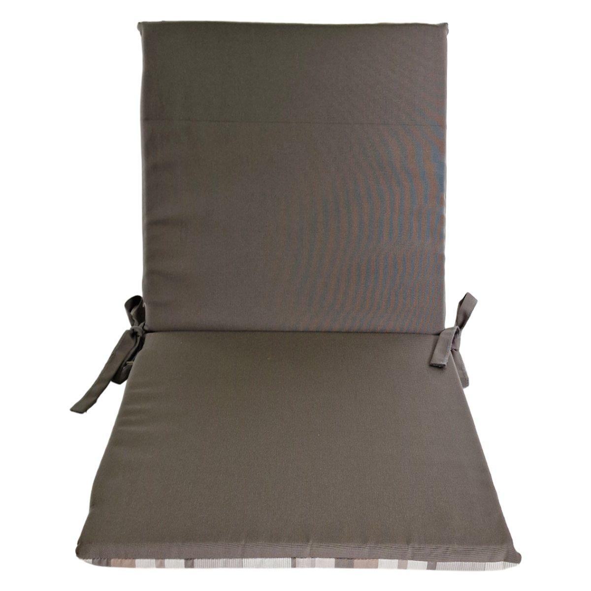 Cuscino sedia dralon righe 50 x 50 cm