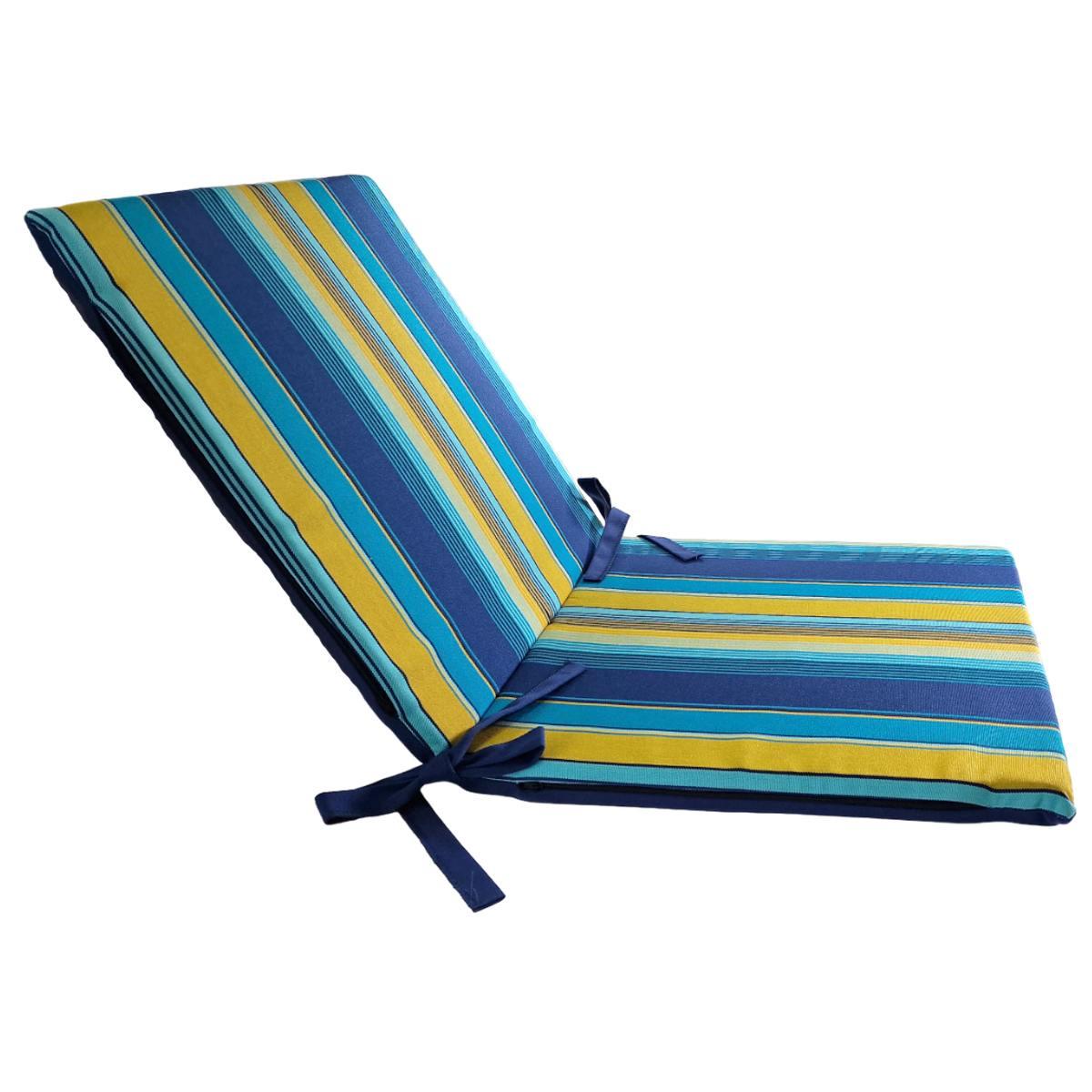 Cuscino sedia dralon righe 50 x 50 cm