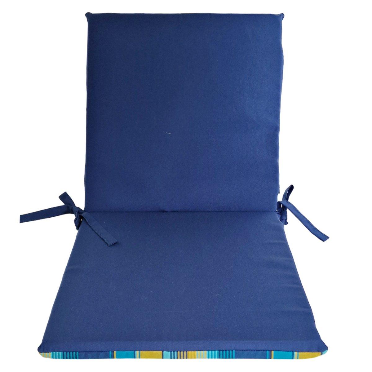 Cuscino sedia dralon righe 50 x 50 cm