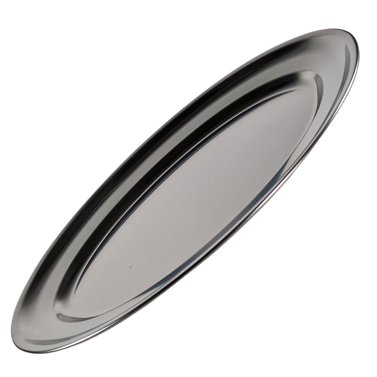 Vassoio Inox Inox Ovale 29x20xH1 | Inoxriv