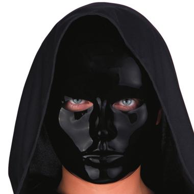 Maschera viso pvc nera