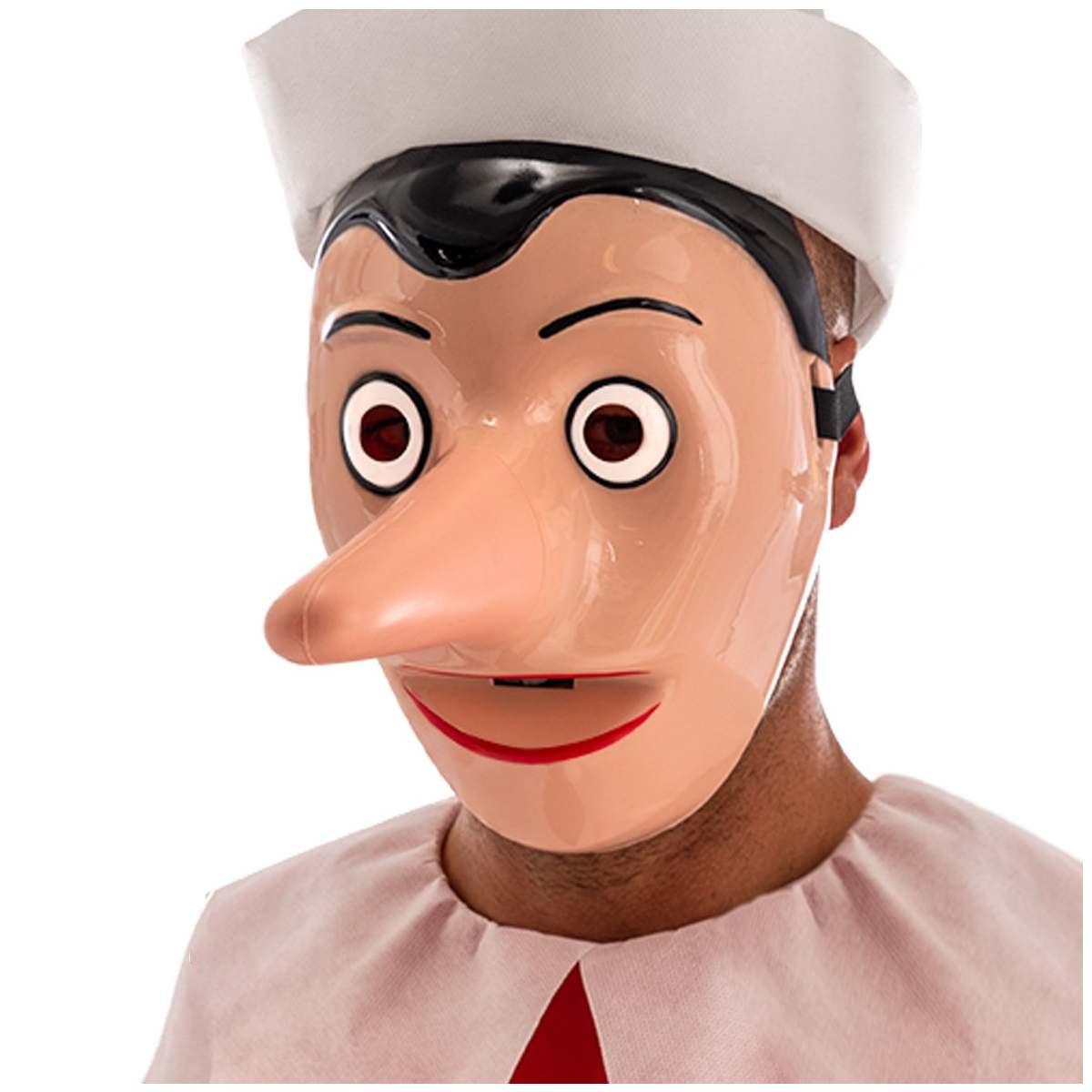 Maschera viso lattice pinocchio