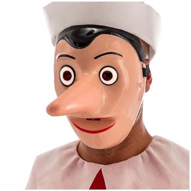 Maschera viso lattice pinocchio