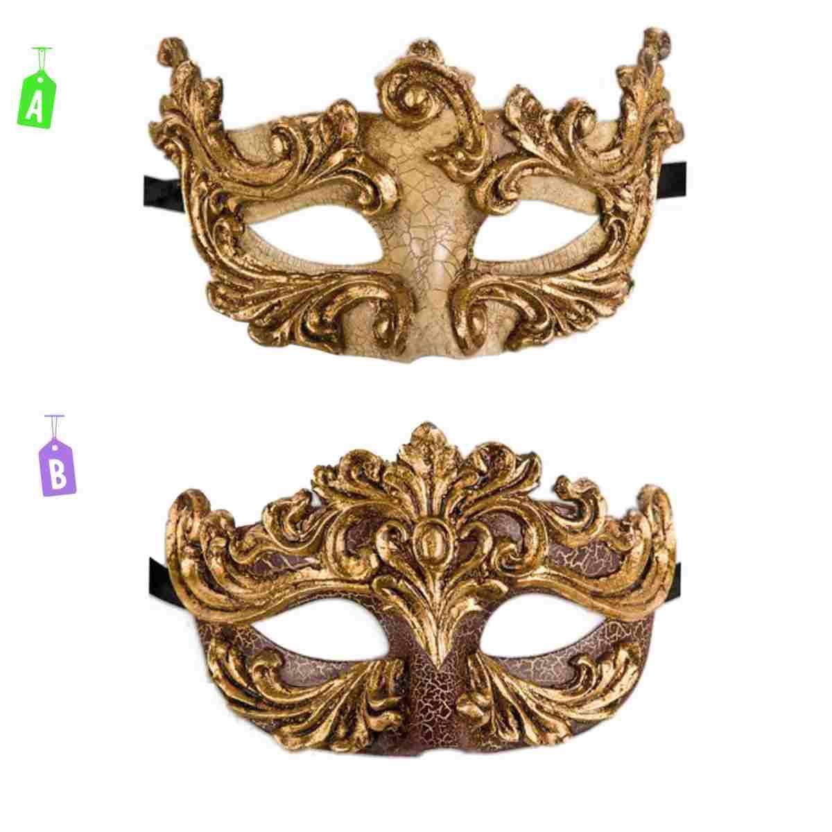 Maschera viso pvc veneziana