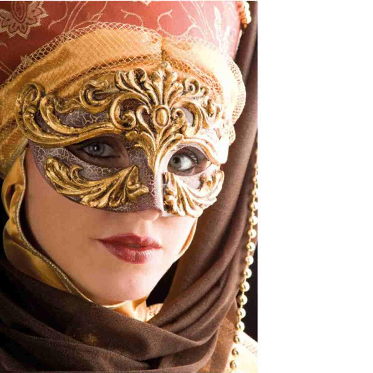 Maschera viso pvc veneziana