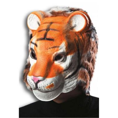 Maschera viso tigrecon cappuccio