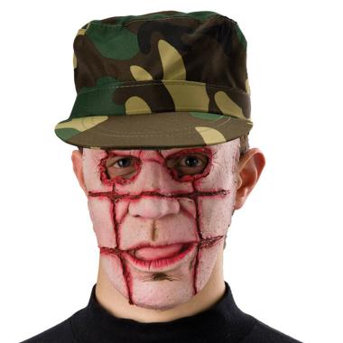 Maschera viso lattice grigliato