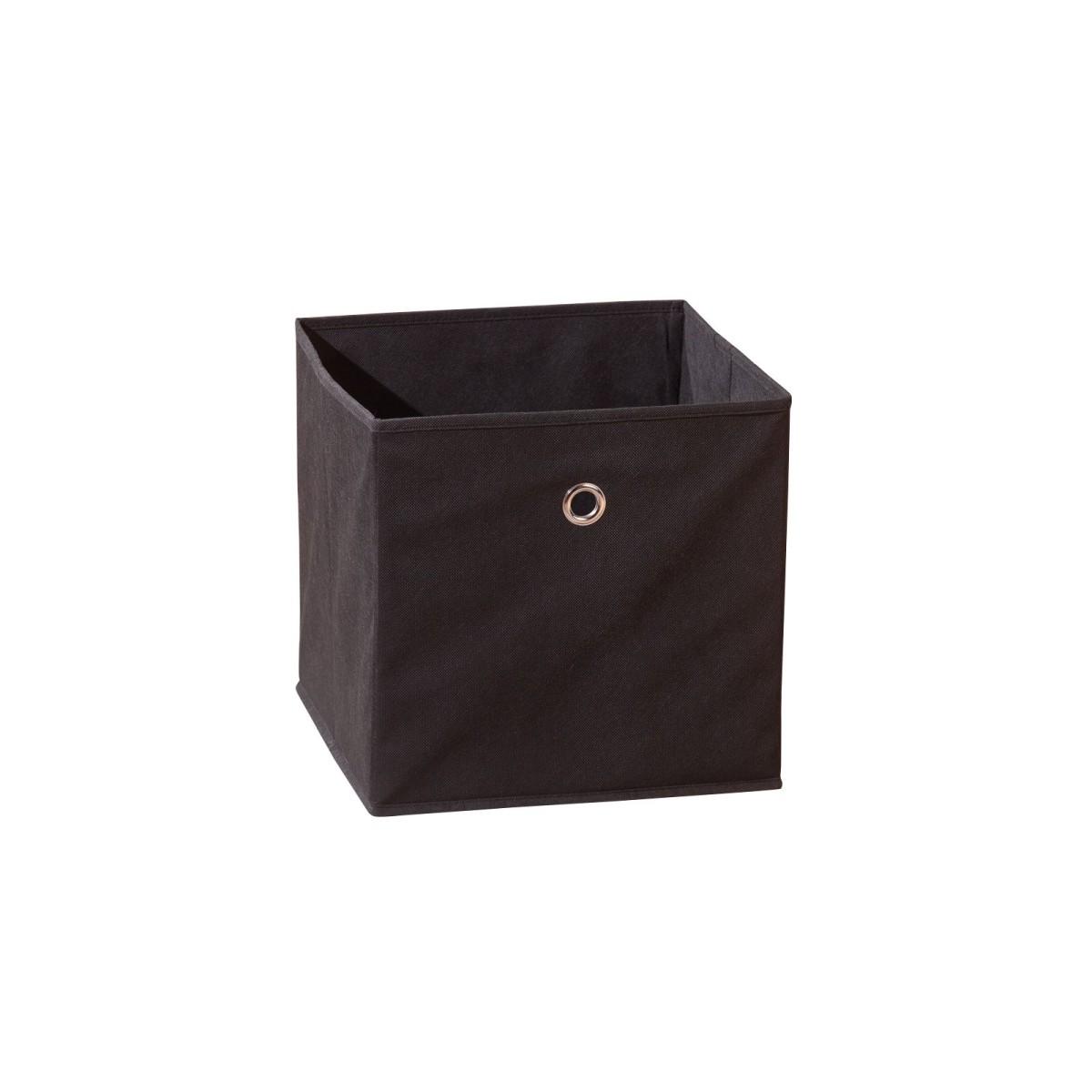 Cestino cubo nero 32 x 32 x 31 cm