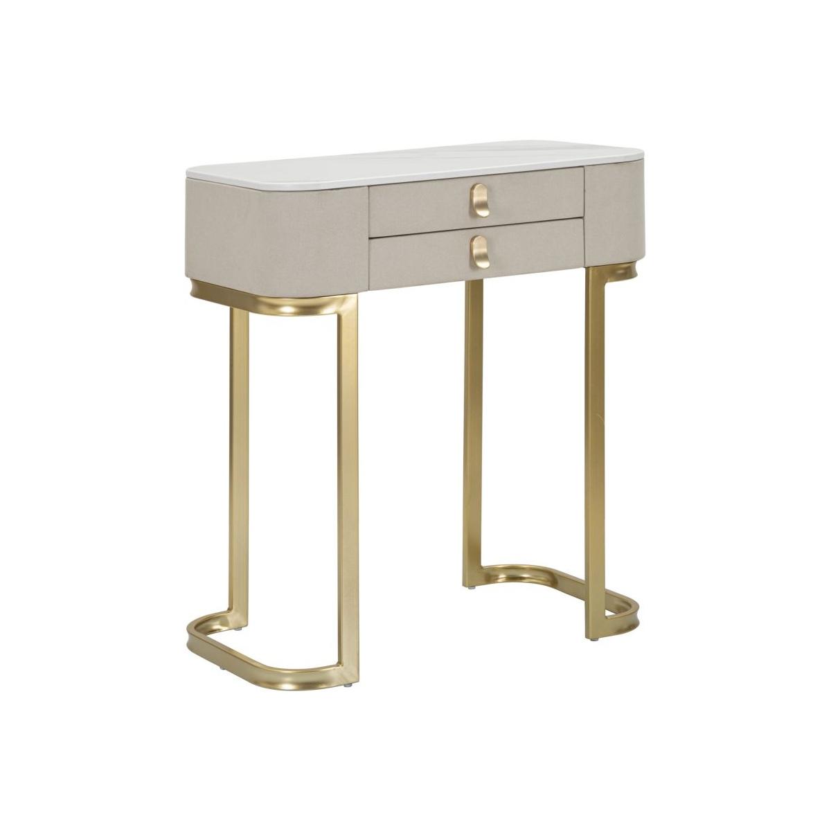 Consolle 2 cassetti beauty 70 x 40 x 80 cm