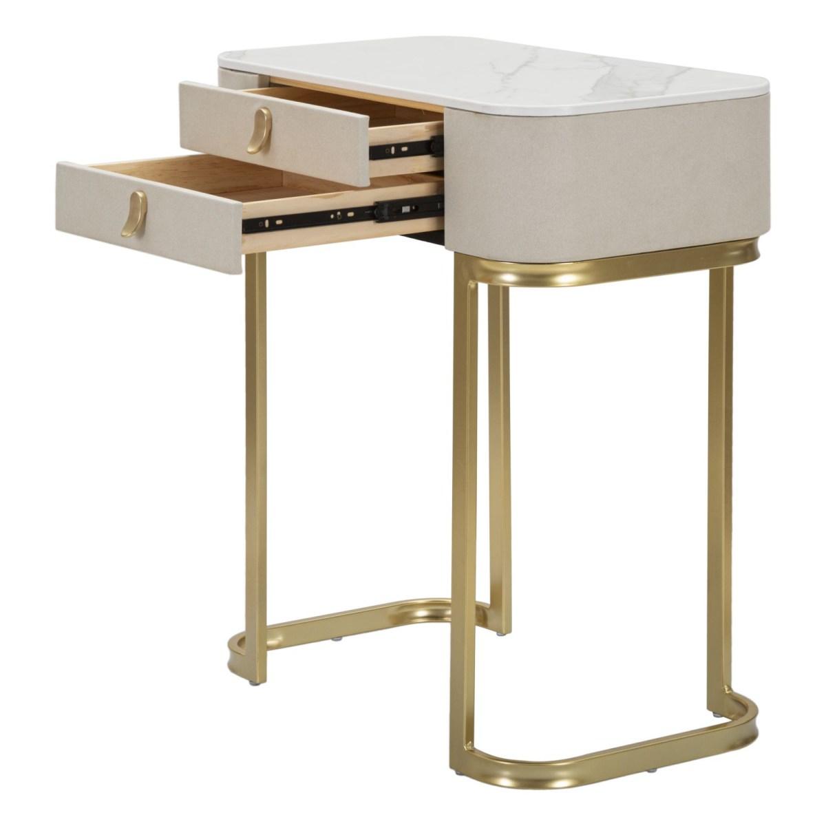 Consolle 2 cassetti beauty 70 x 40 x 80 cm