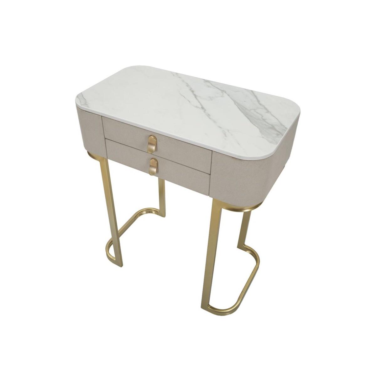 Consolle 2 cassetti beauty 70 x 40 x 80 cm