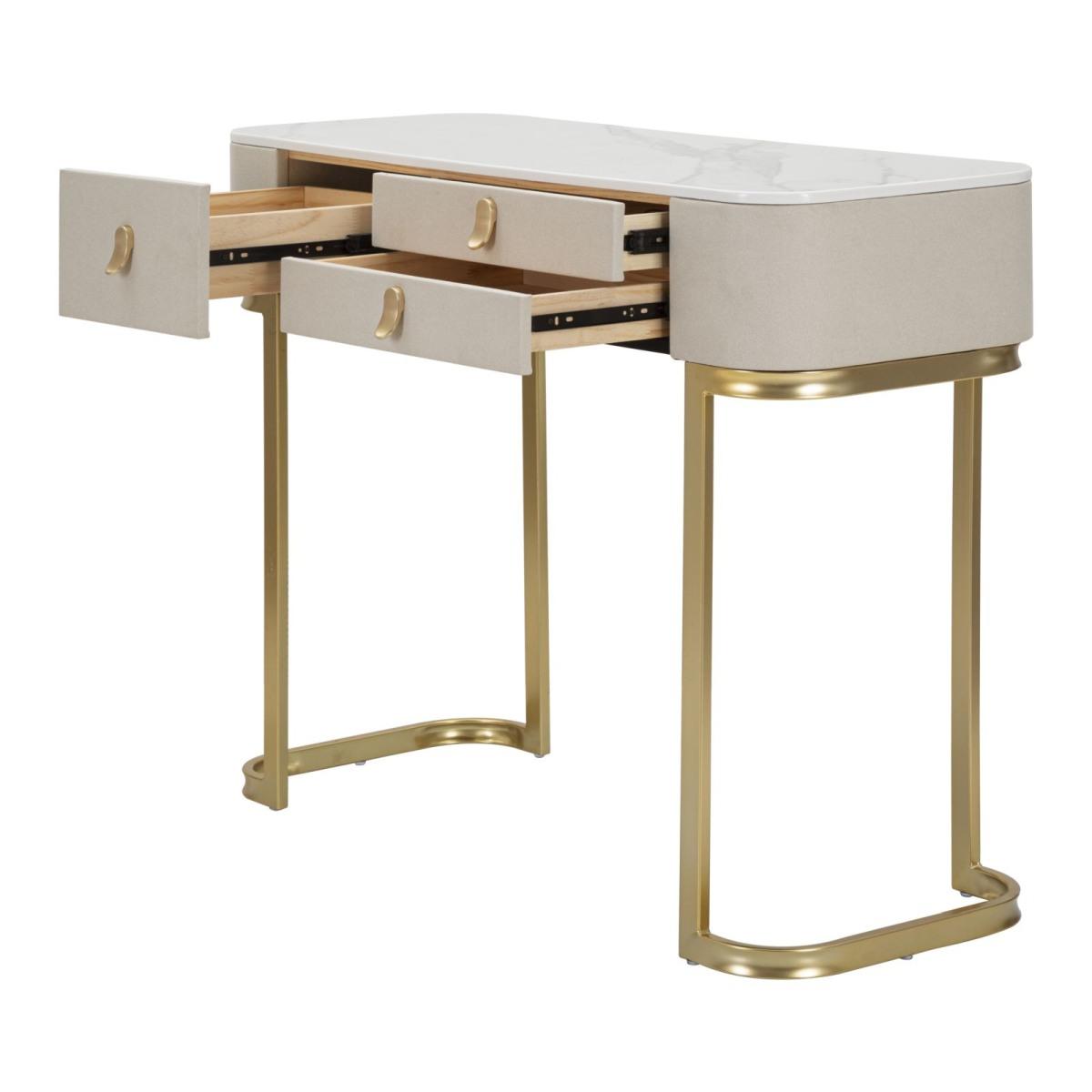 Consolle 3 cassetti beauty 100 x 40 x 80 cm