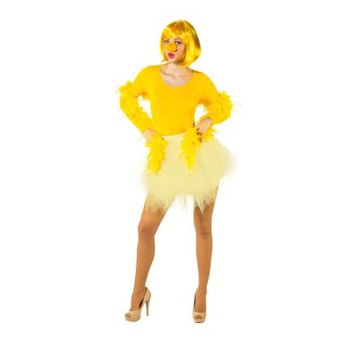 Gonna tulle giallo