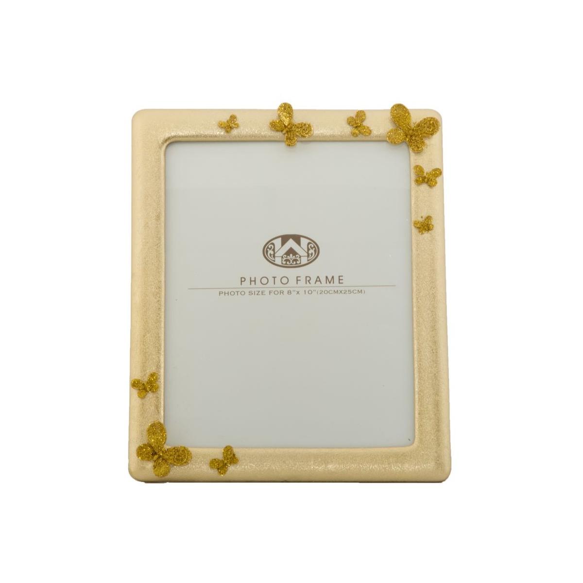 Cornice glam butterfly misura interna 25 x 2,5 x 30 cm