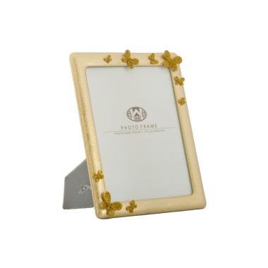 Cornice glam butterfly misura interna 25 x 2,5 x 30 cm