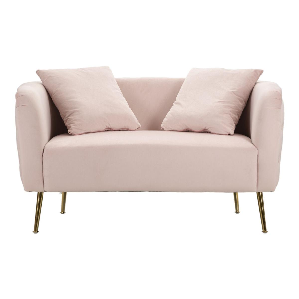 Divanetto bucarest rosa 127 x 74 x 73 cm