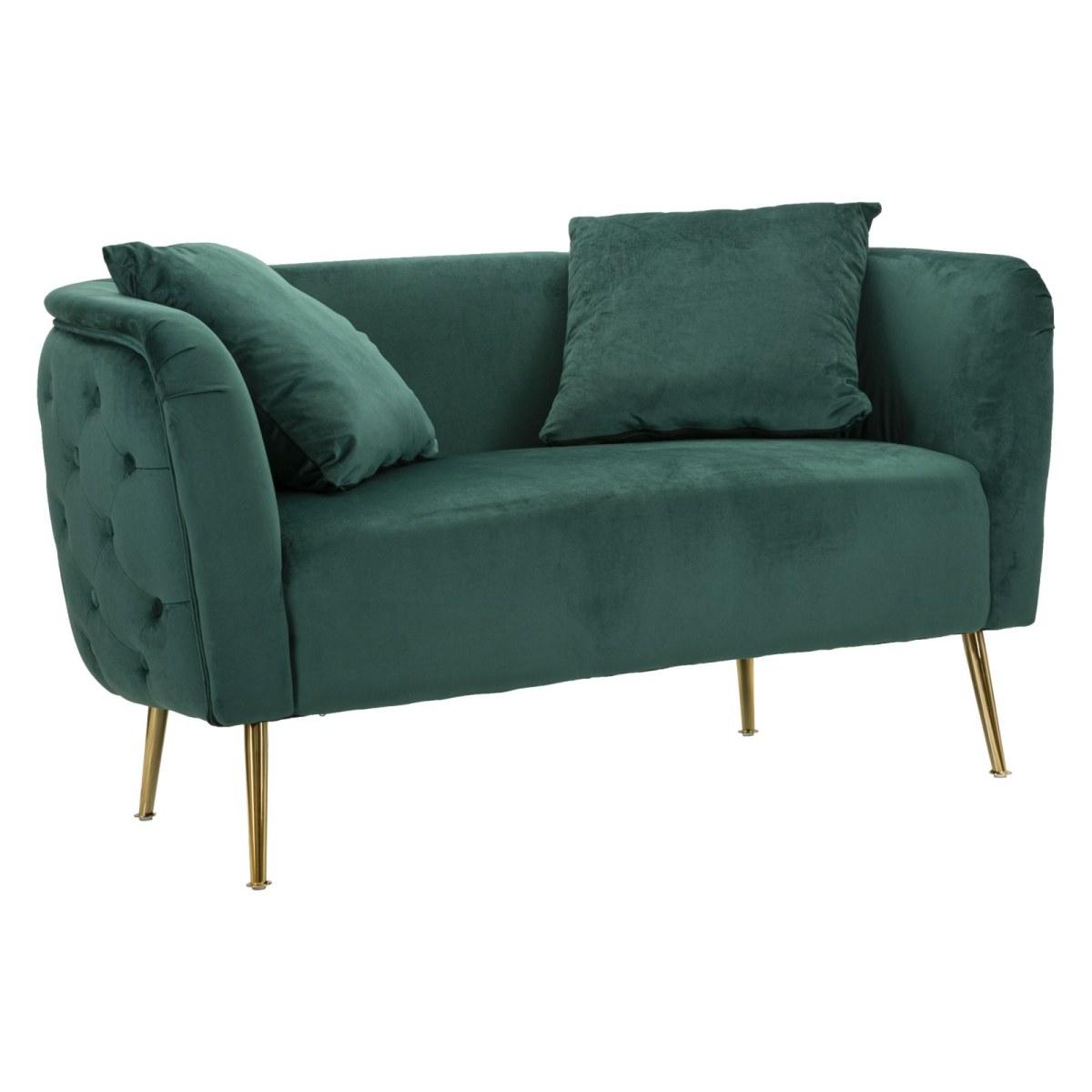 Divanetto bucarest verde 127 x 74 x 73 cm