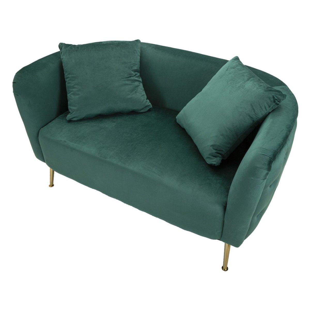 Divanetto bucarest verde 127 x 74 x 73 cm