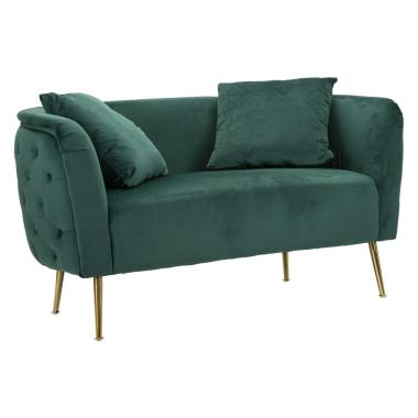 Divanetto bucarest verde 127 x 74 x 73 cm