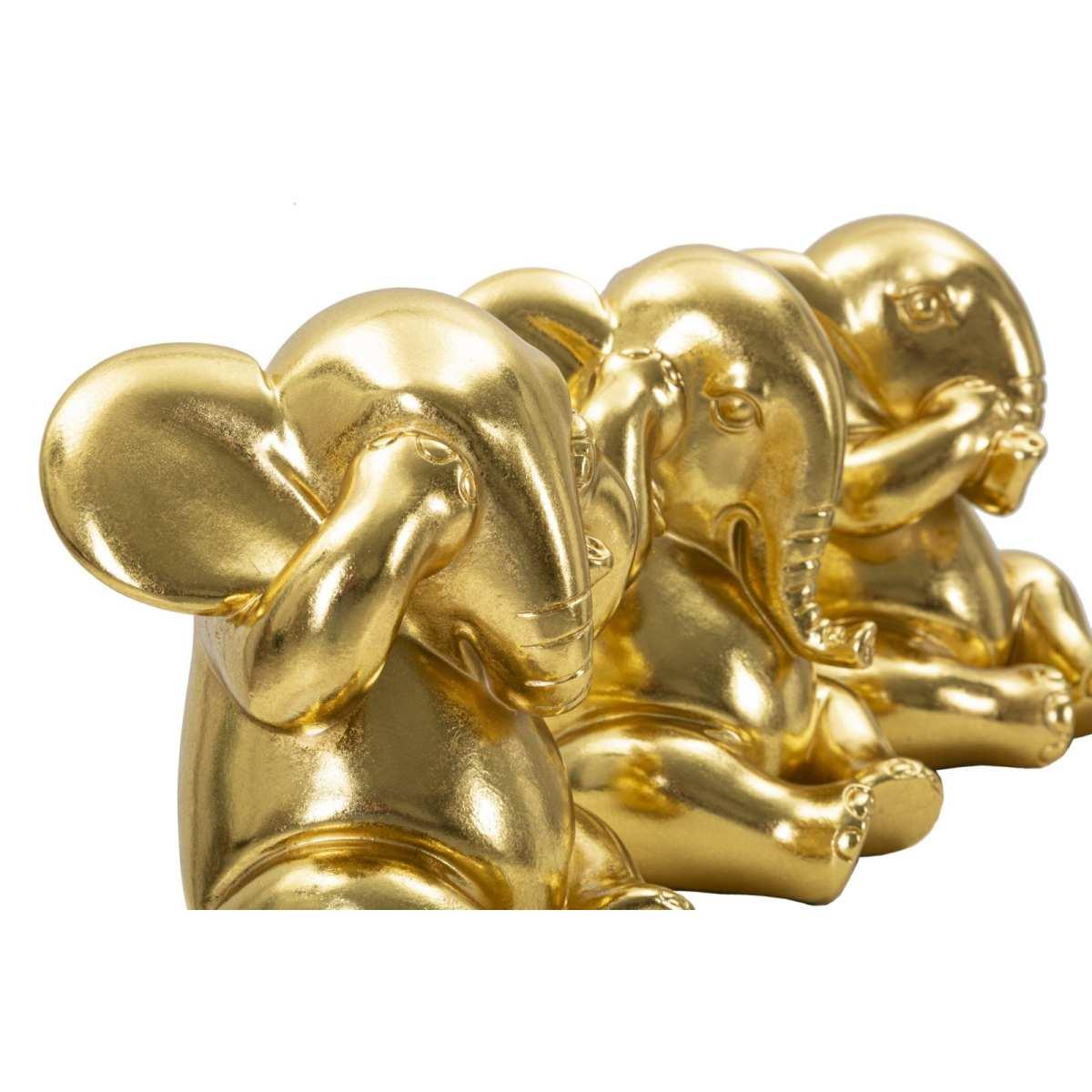 Elefante non vedo non sento non parlo Set 3 pz