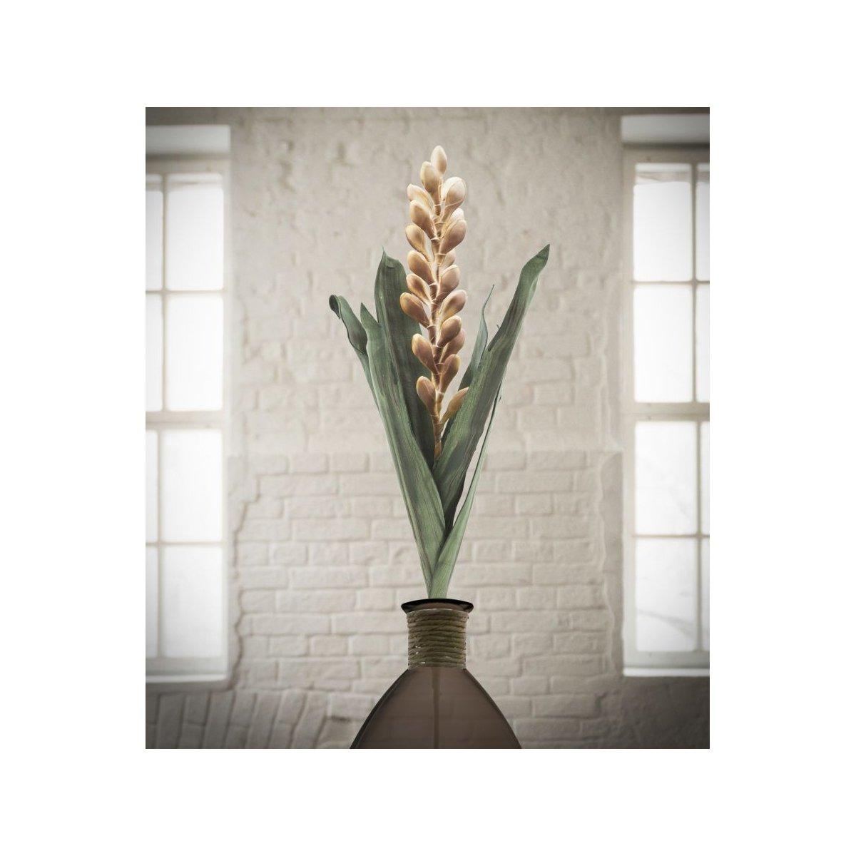 Fiore aloe flower giallo
