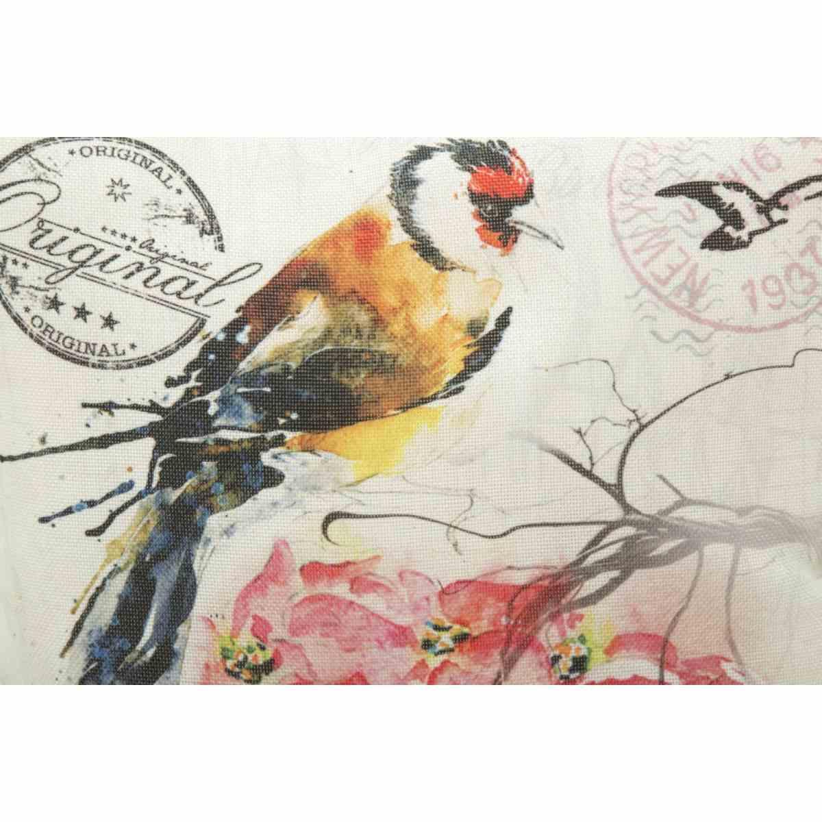 Fodera cuscino bird mod 40 x 40 cm