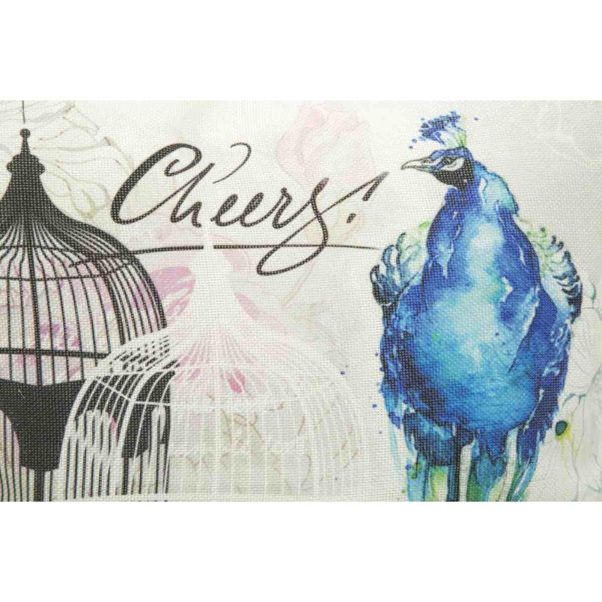 Fodera cuscino bird mod 40 x 40 cm