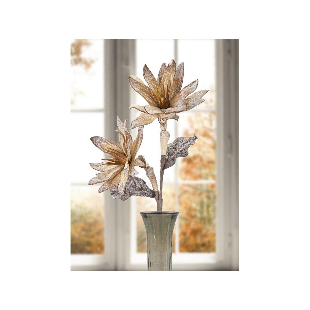 Fiore glsang flower x2 giallo