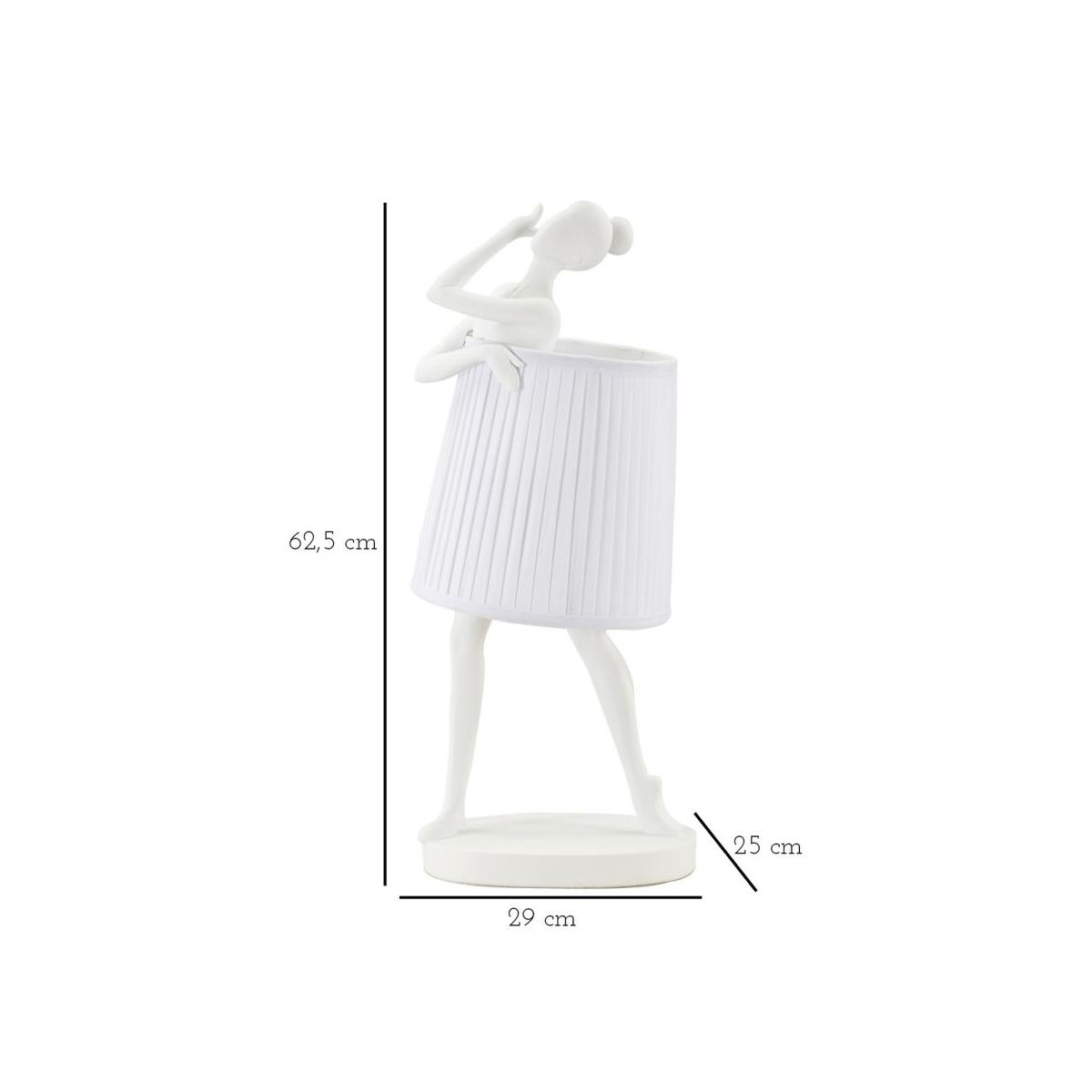 Lampada da tavolo ballet 25 x 62,5 cm
