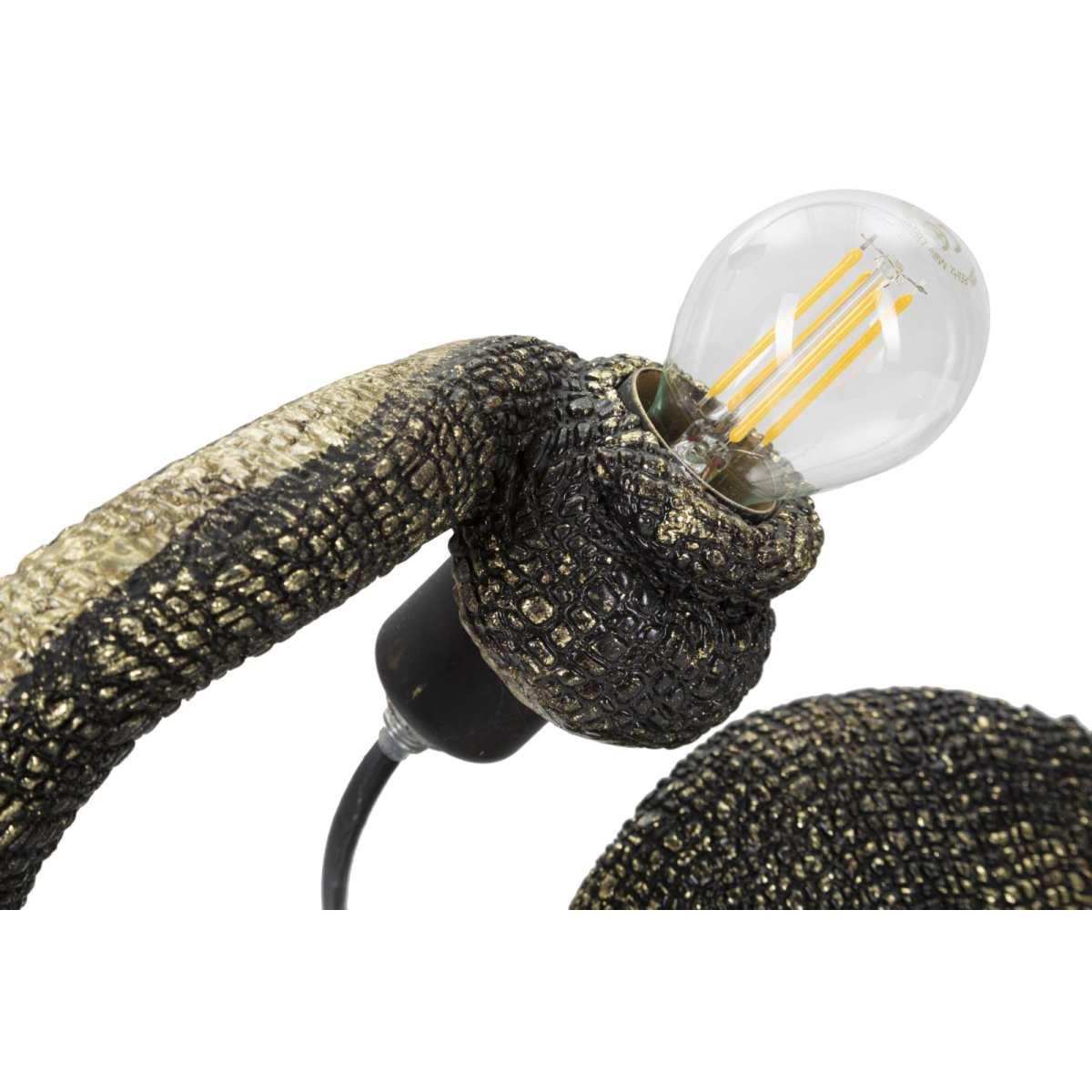 Lampada tavolo camaleonte 37,5 x 16,5 x 22 cm