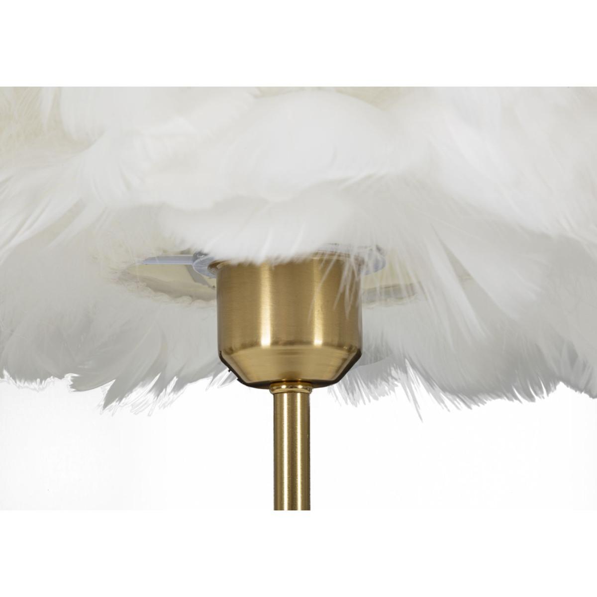 Lampada tavolo ball feather