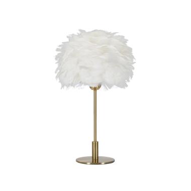 Lampada tavolo ball feather