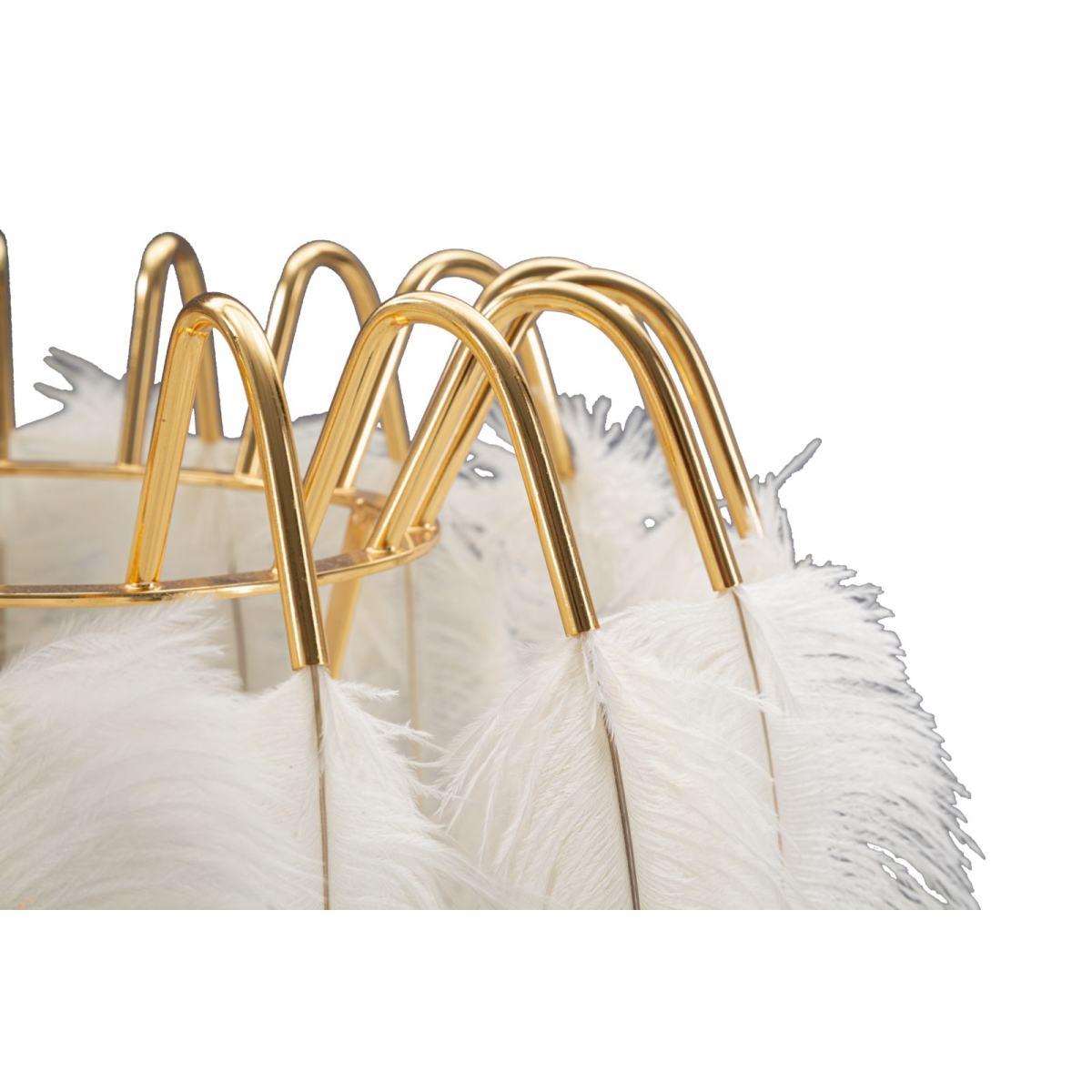 Lampada tavolo feather stand