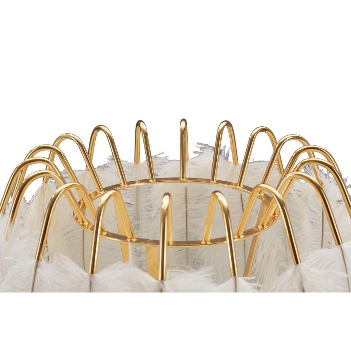 Lampada tavolo feather stand