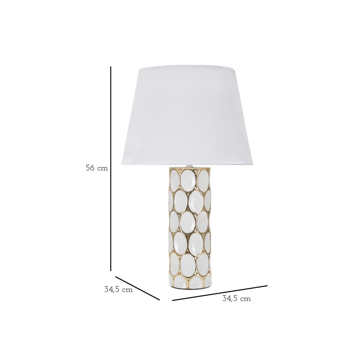 Lampada da tavolo glam carv