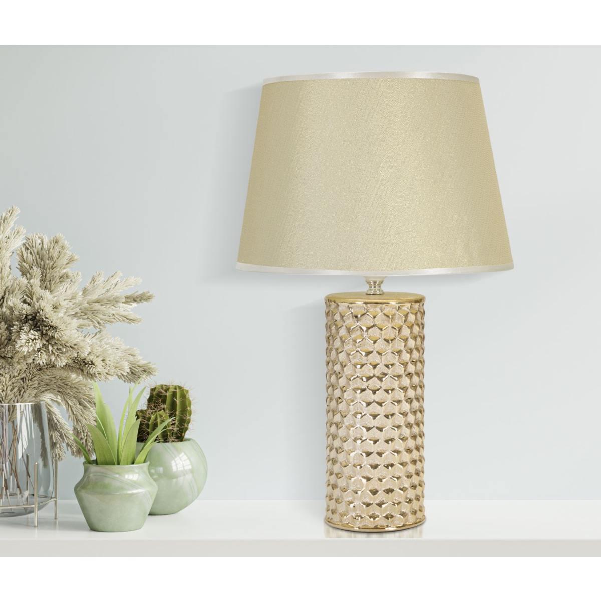 Lampada tavolo glam gold