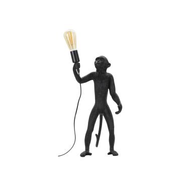 Lampada tavolo monkey nero 26 x 34 x 55 cm
