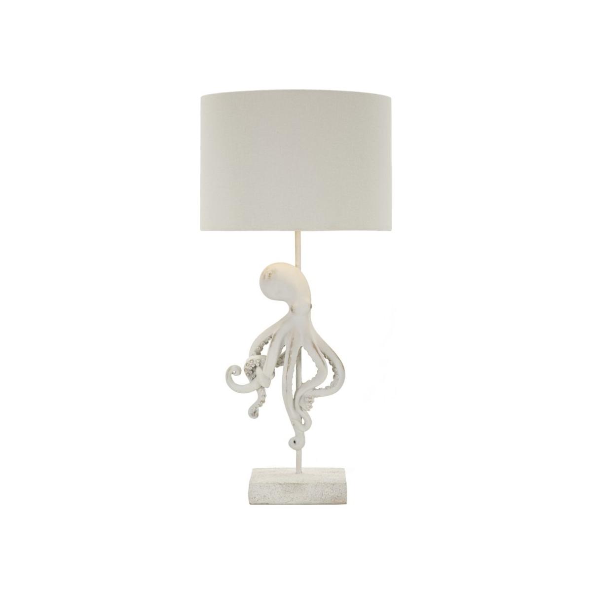 Lampada tavolo octopus bianca