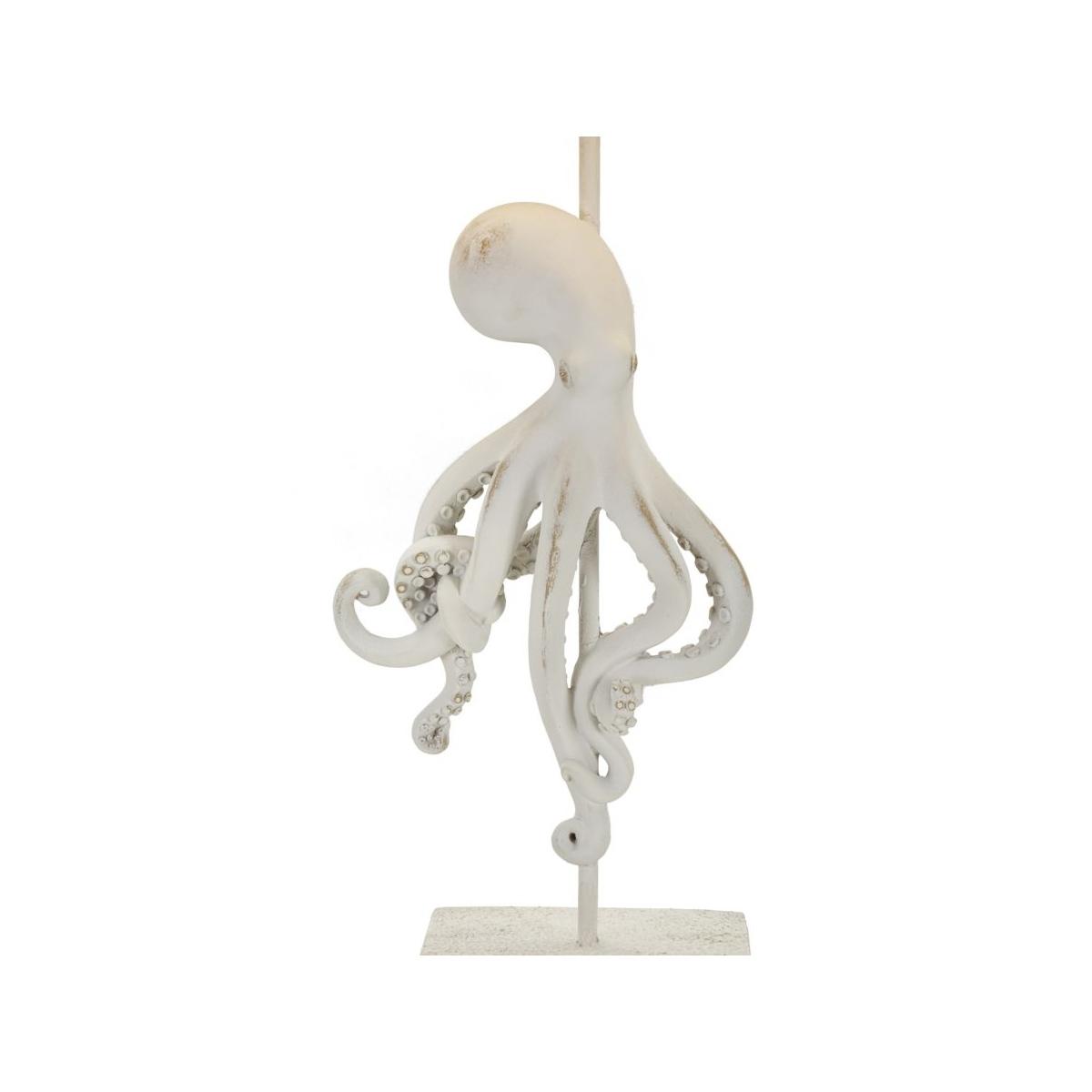 Lampada tavolo octopus bianca