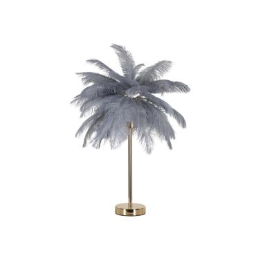 Lampada tavolo palm grigia