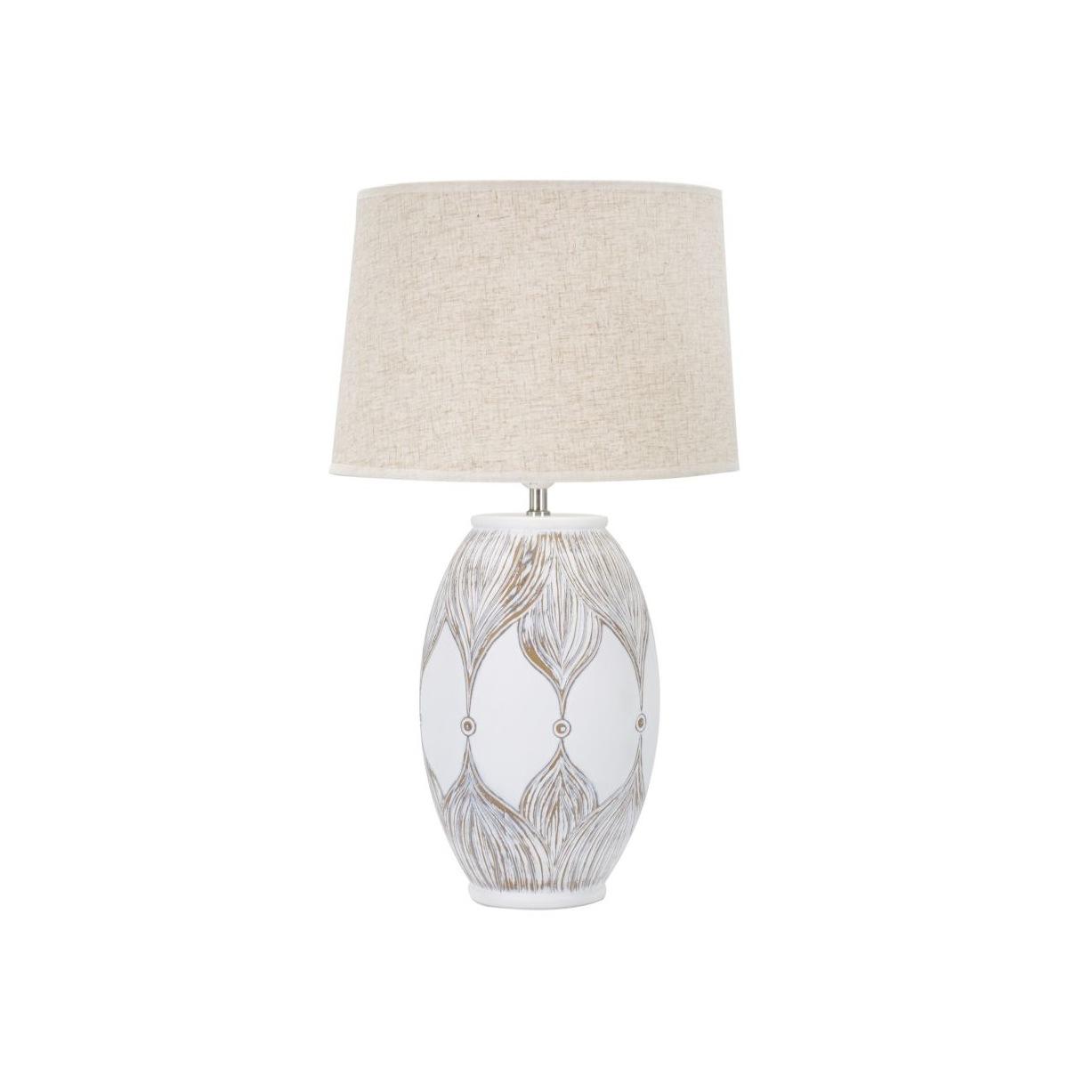 Lampada tavolo resina ovale atene